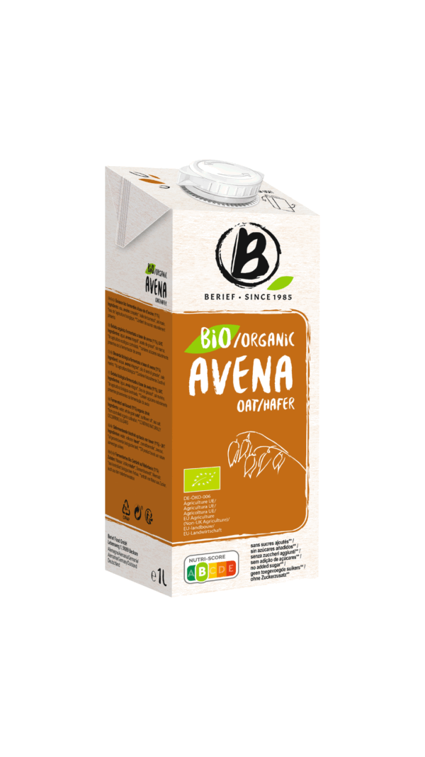 Bebida de Avena Bio Berief By Ekotrebol
