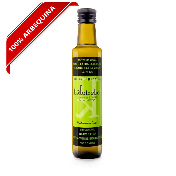 Aceite de Oliva Bio extra virgen arbequina Ekotrebol 250ml