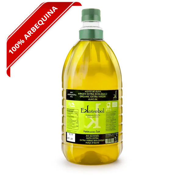 Aceite de Oliva Bio extra virgen arbequina Ekotrebol 2L