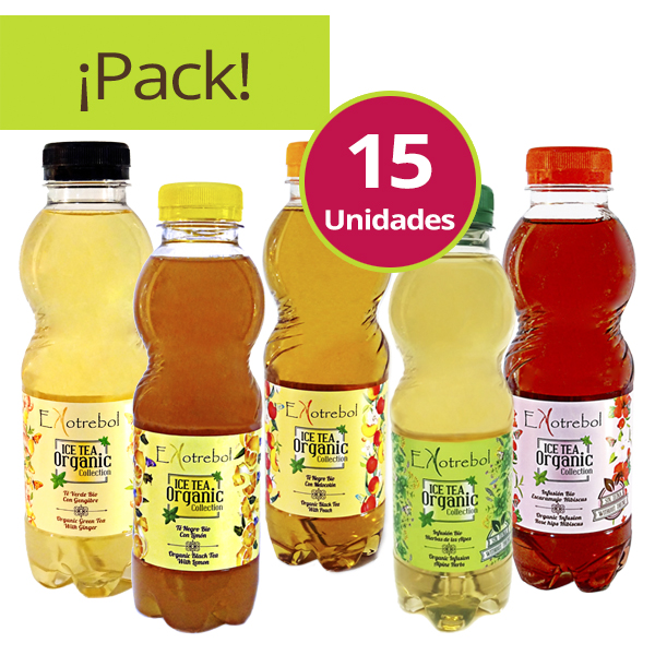 Pack Degustación Ice Tea Bio Ekotrebol