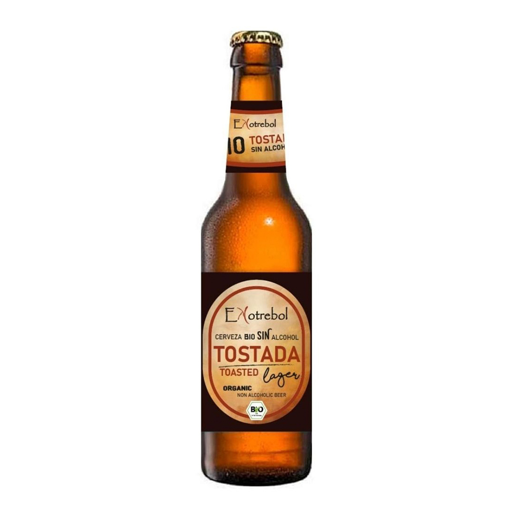 Cerveza sin alcohol Tostada Premium Bio Ekotrebol