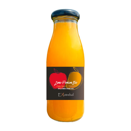 Zumo Manzana y Mango Premium Bio Ekotrebol